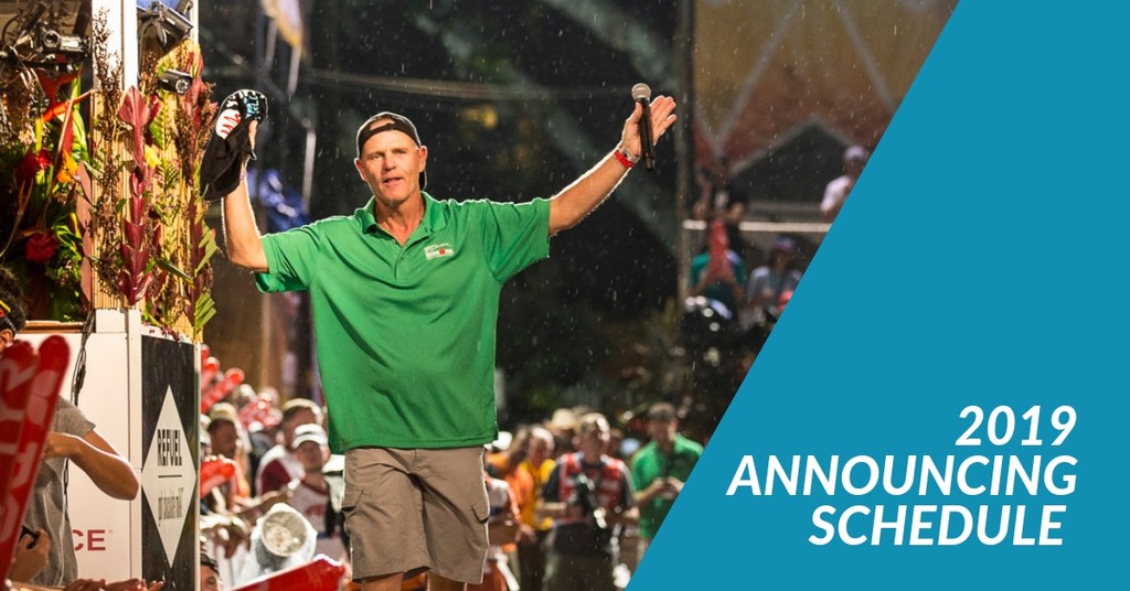 2019 Announcing Schedule